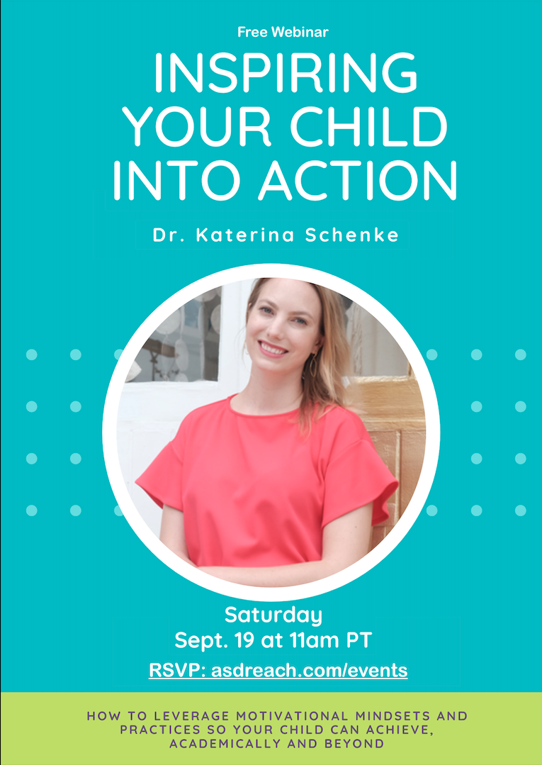 Free Online Event: Inspiring your Child into Action