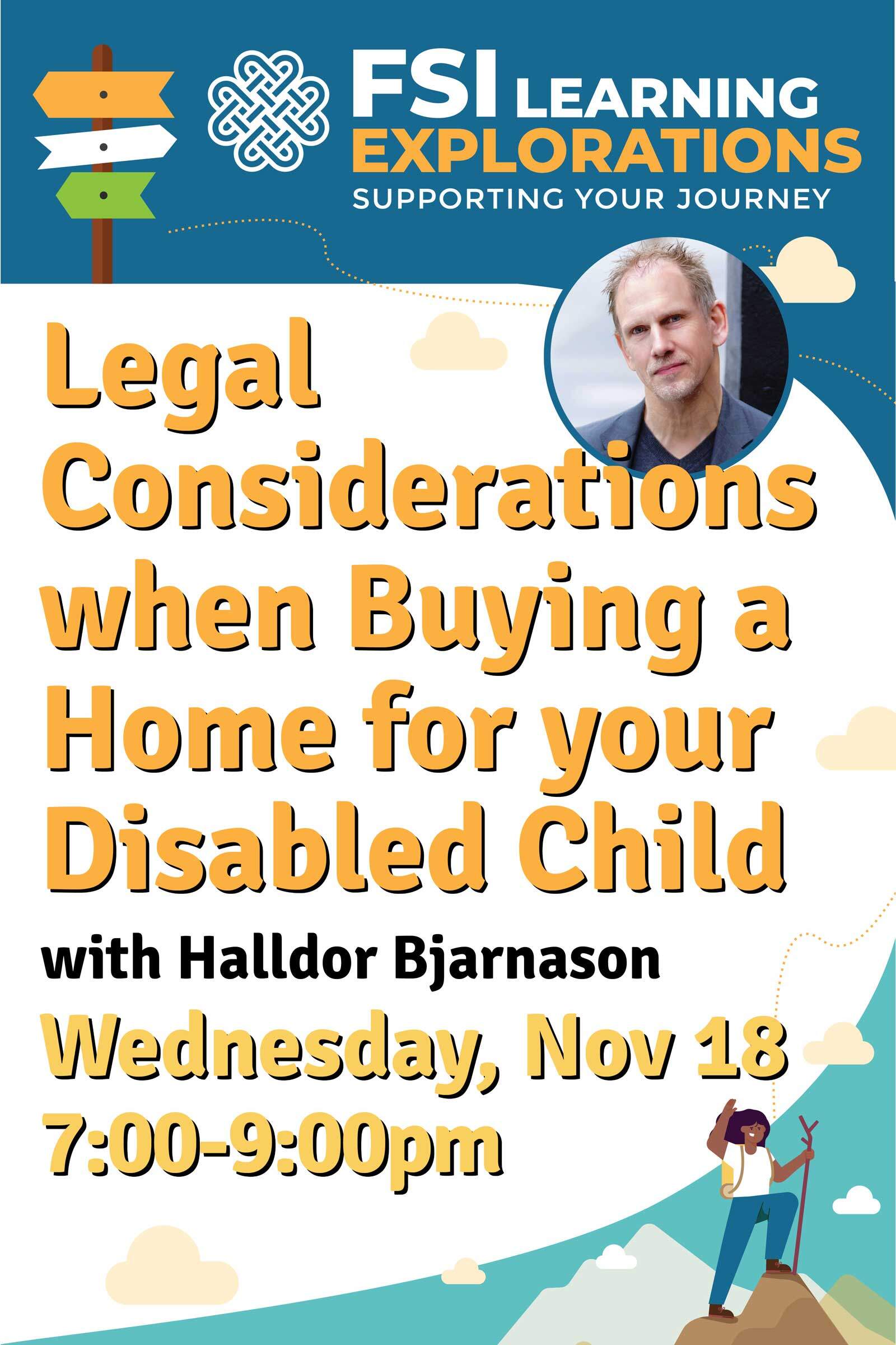 FSI Learning Explorations - Legal Considerations When Buying a Home for your Disabled Child