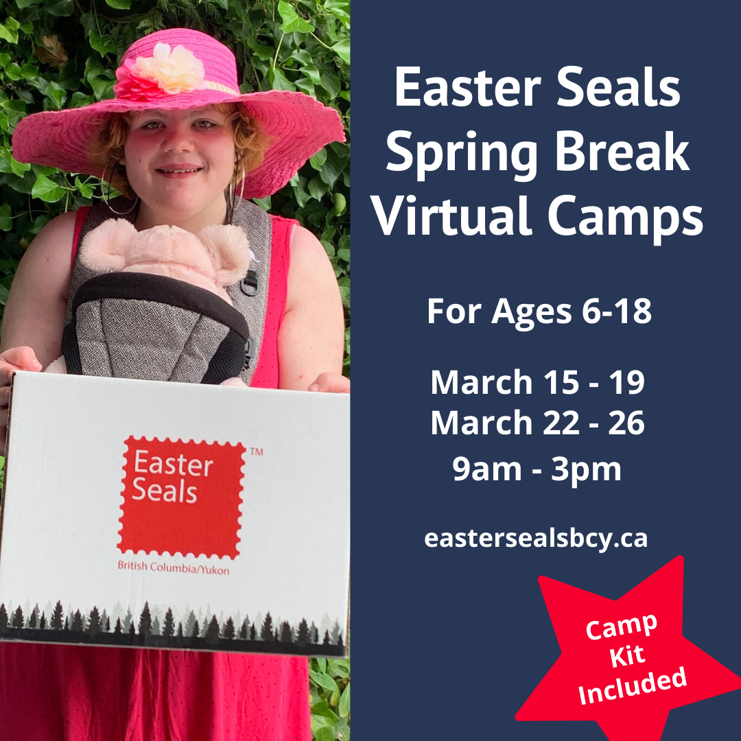 Easter Seals Virtual Spring Break Camps