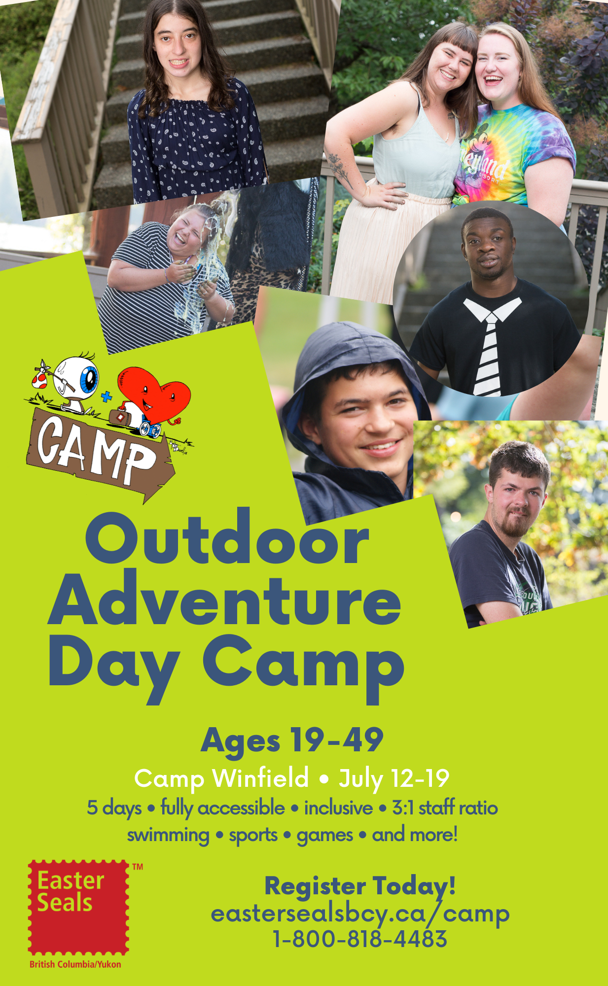 Outdoor Adventure Day Camp (Ages 19-49)