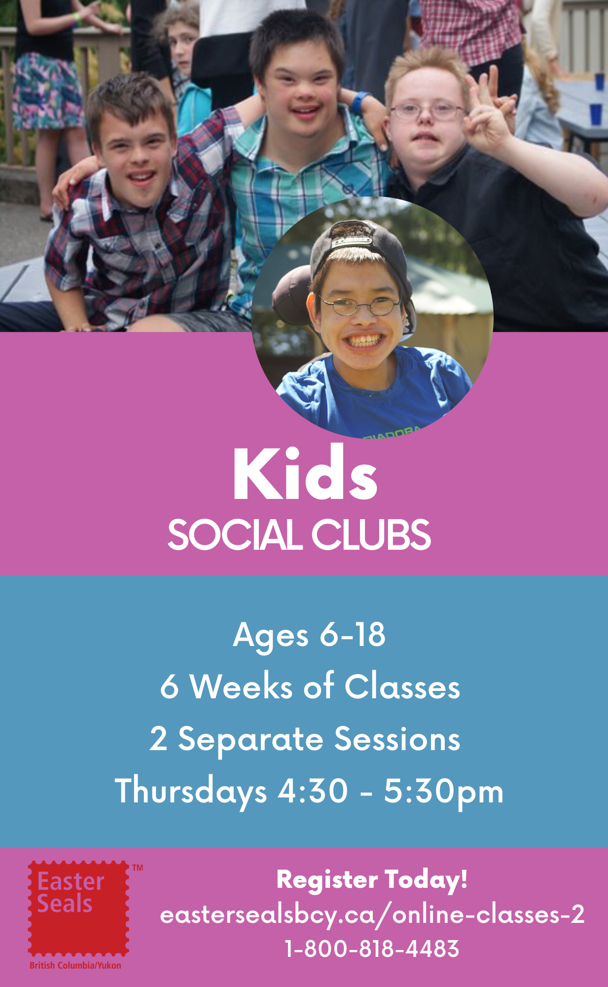 Kids Social Club for Ages 6-18