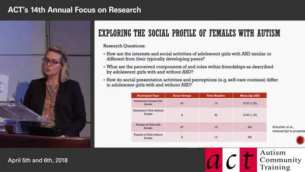 Sex Matters: The secondary impact of low prevalence for girls and women with autism