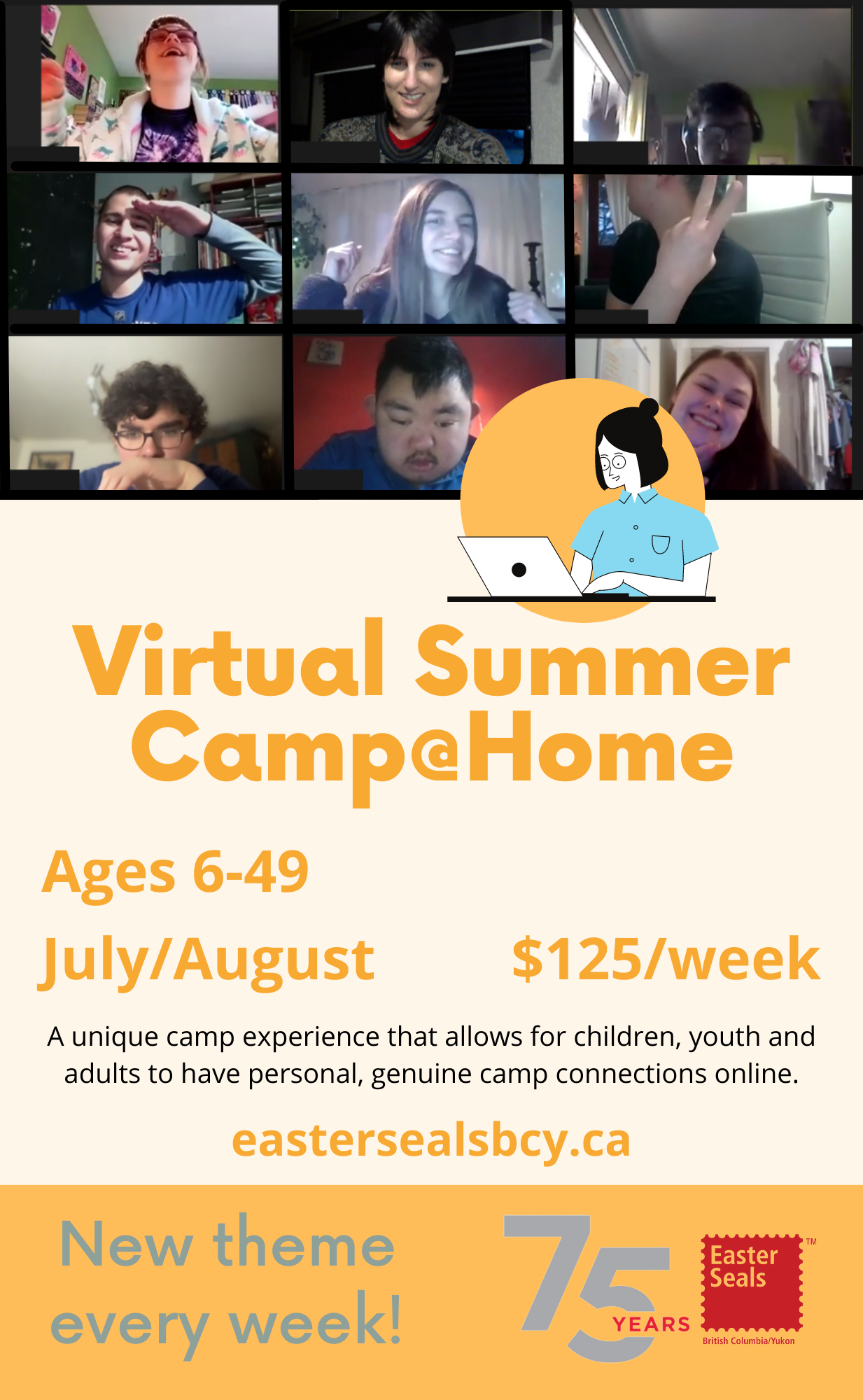 Easter Seals Virtual Camp@Home