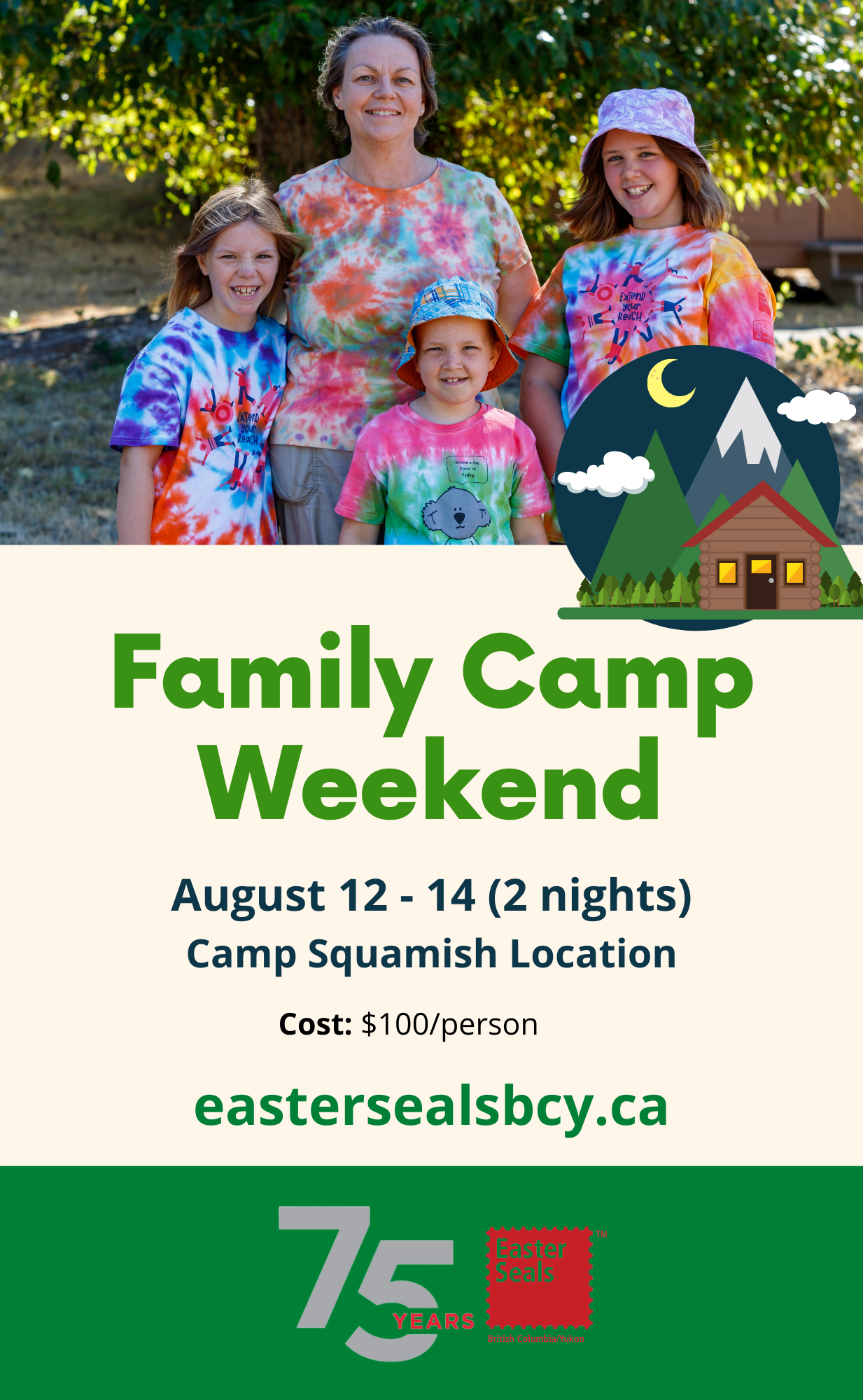 Easter Seals Overnight Family Camp (Squamish)