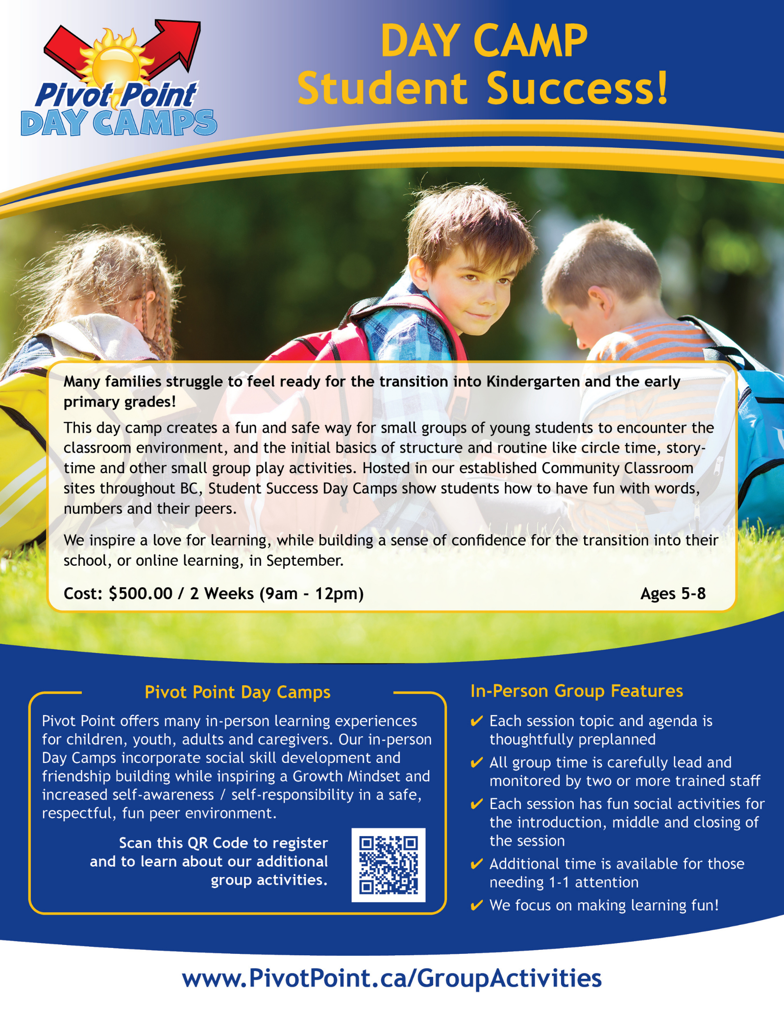 Summer Day Camp - Student Success (Prince George)