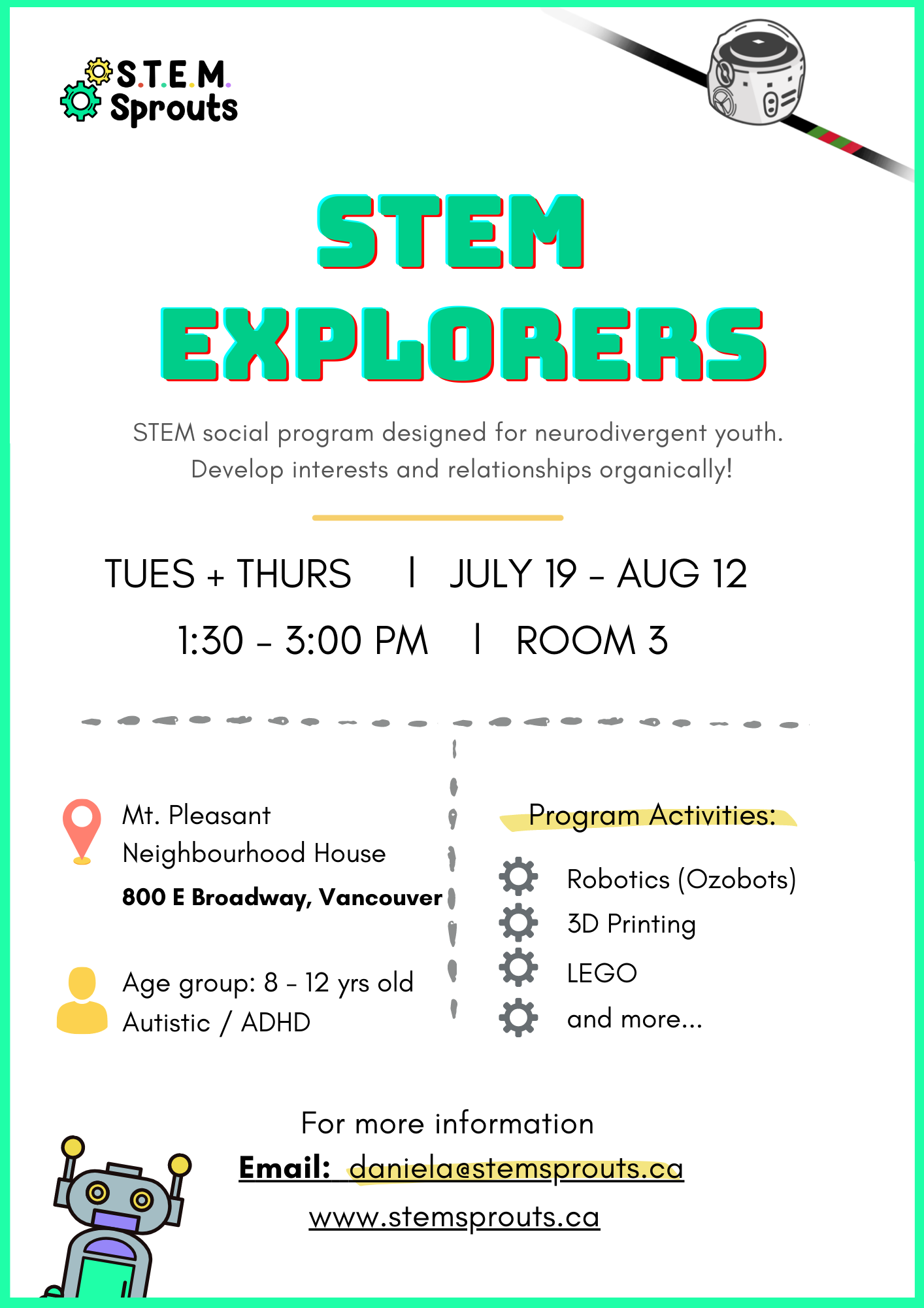 STEM Explorers - STEM based Social Group