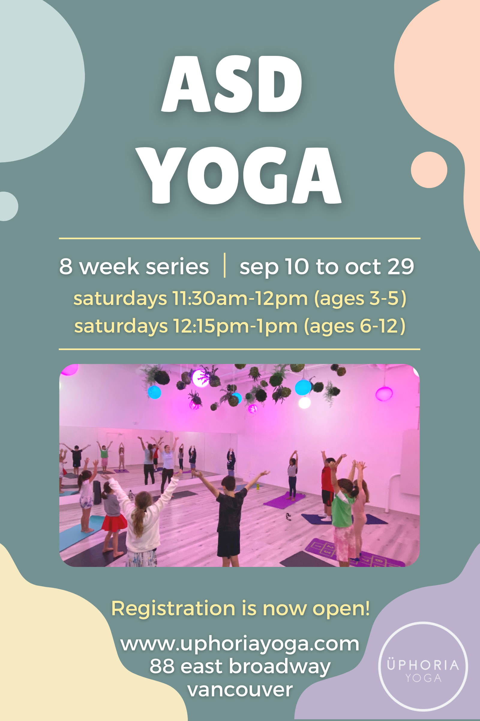 ASD Kids Yoga Program - Ages 3-5