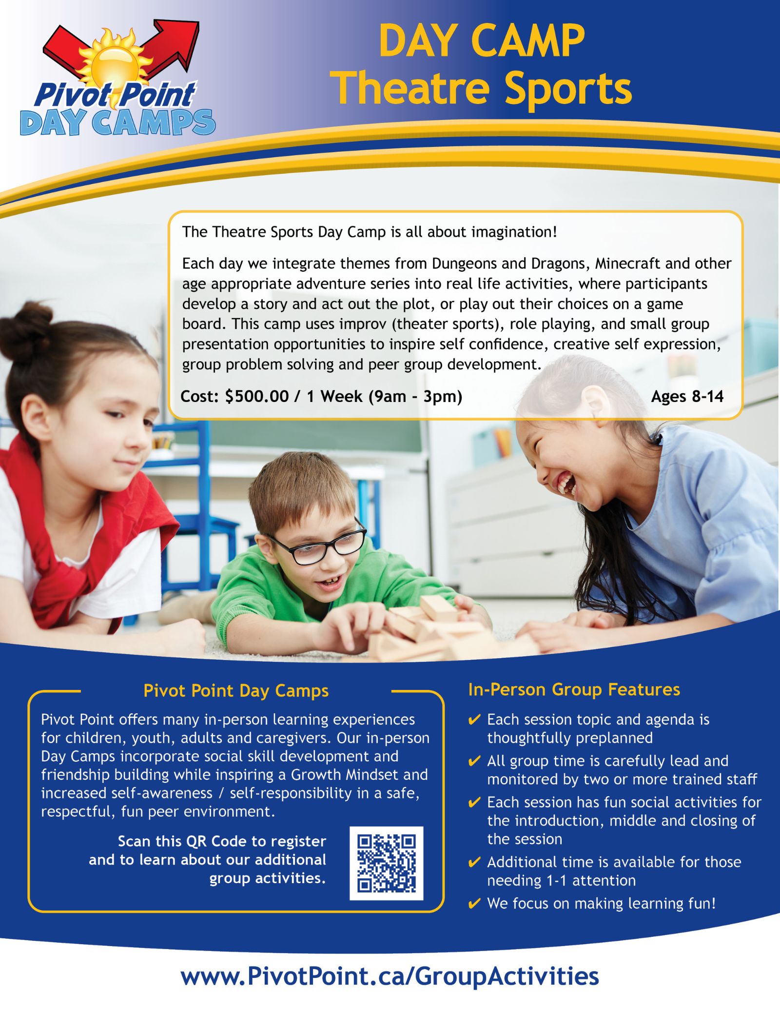 Summer Day Camp - Theatre Sports: South Fraser