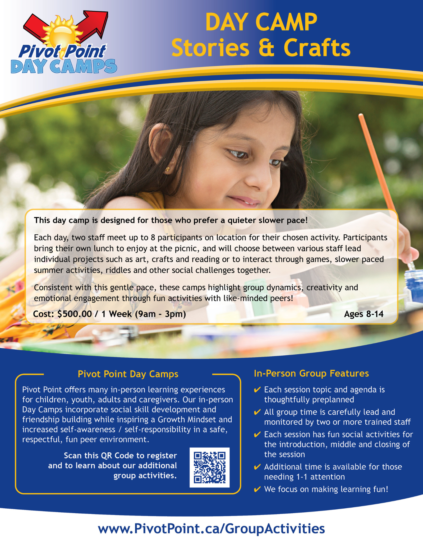 Summer Day Camp - Stories & Crafts: South Fraser (Cloverdale)