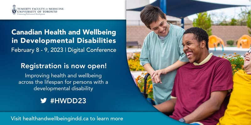 Canadian Health and Wellbeing in Developmental Disabilities Conference