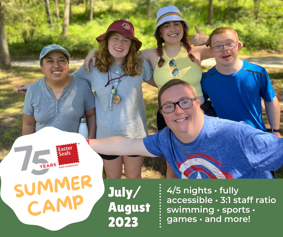 Easter Seals Overnight Kids Camp - Squamish (Ages 6-18)