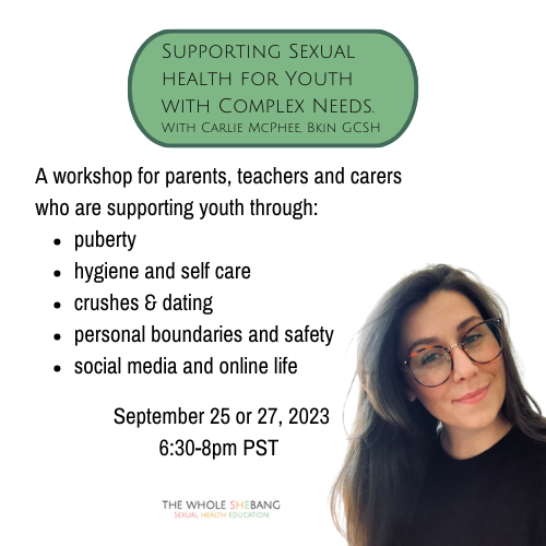 Supporting Sexual Health for Youth with Complex Needs