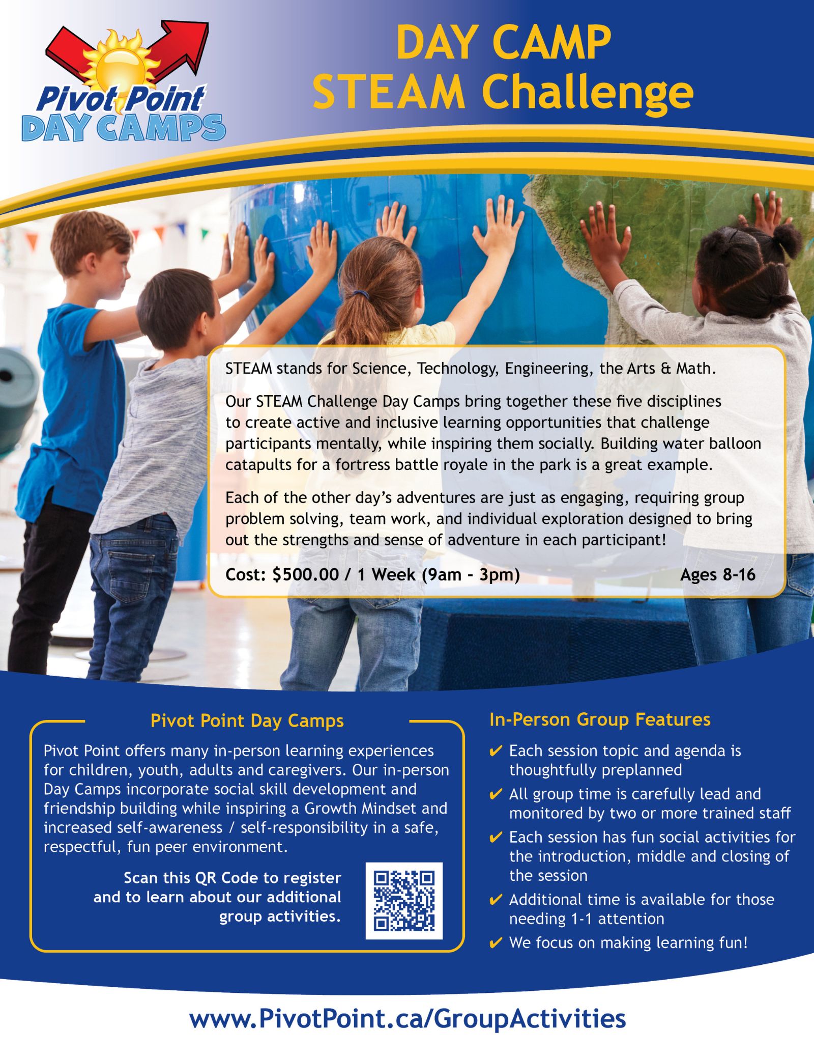 Cloverdale Summer Day Camp: STEAM Challenge!