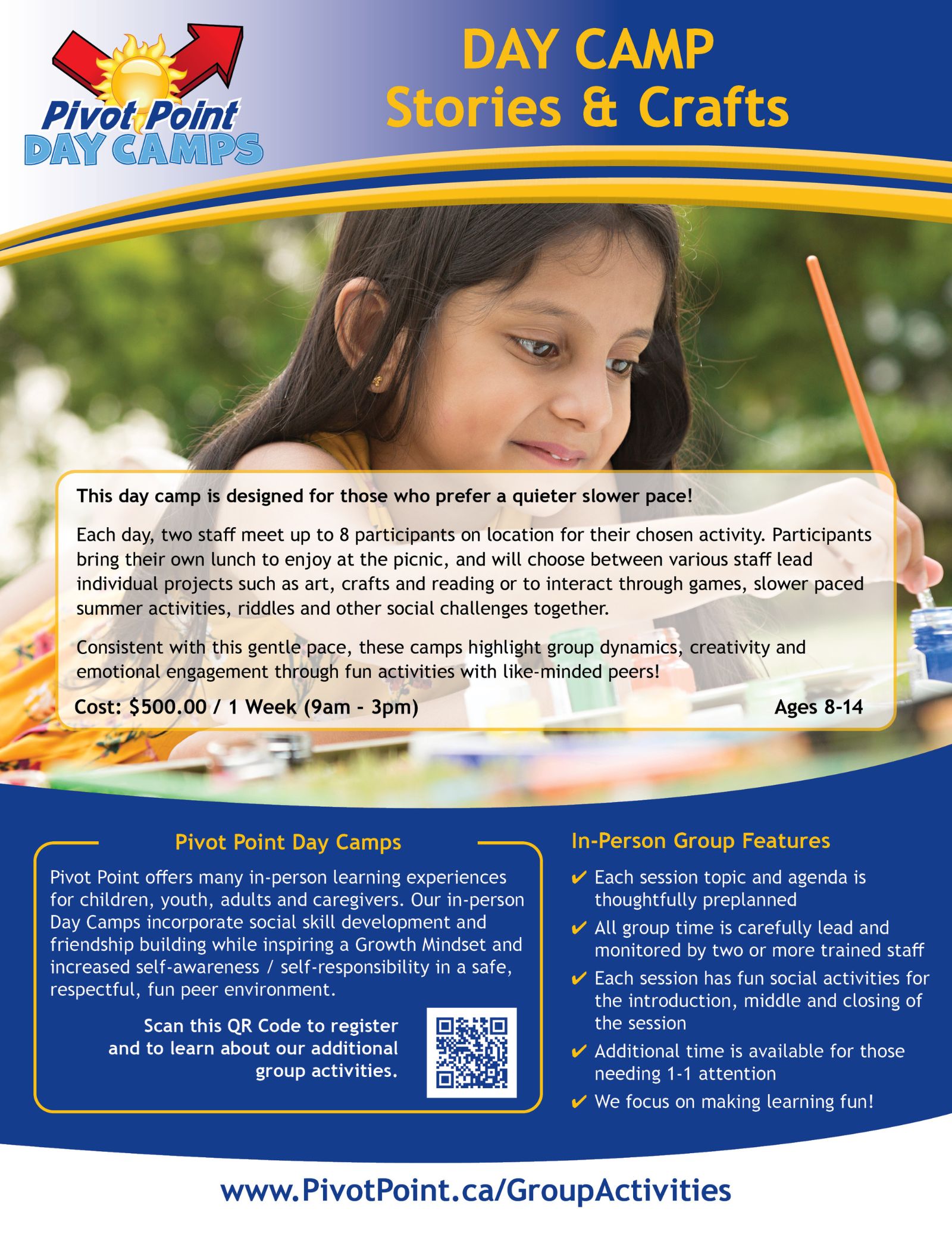 Stories & Crafts Summer Day Camp - Salmon Arm
