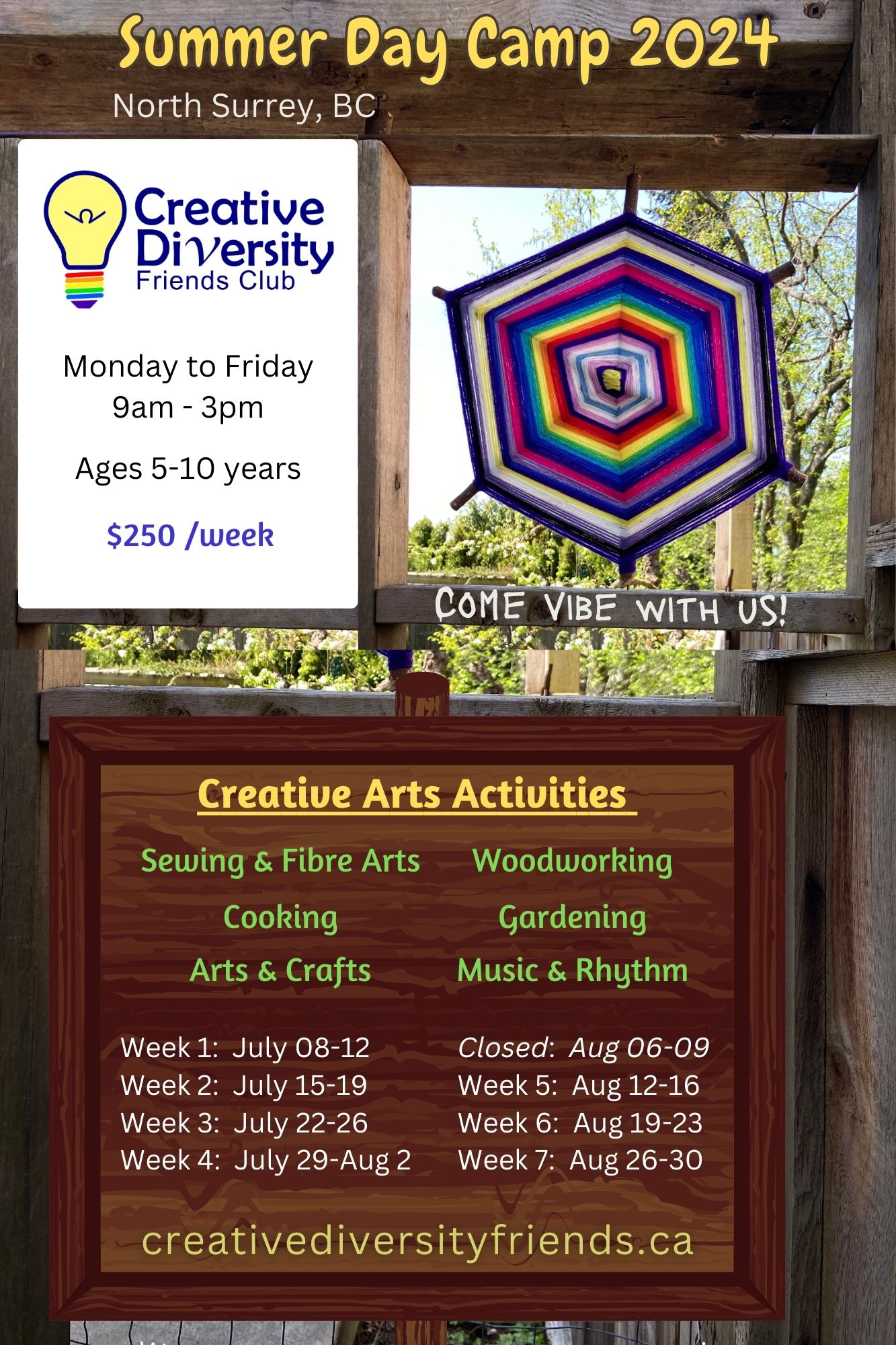 Super Chill Creativity Summer Camp