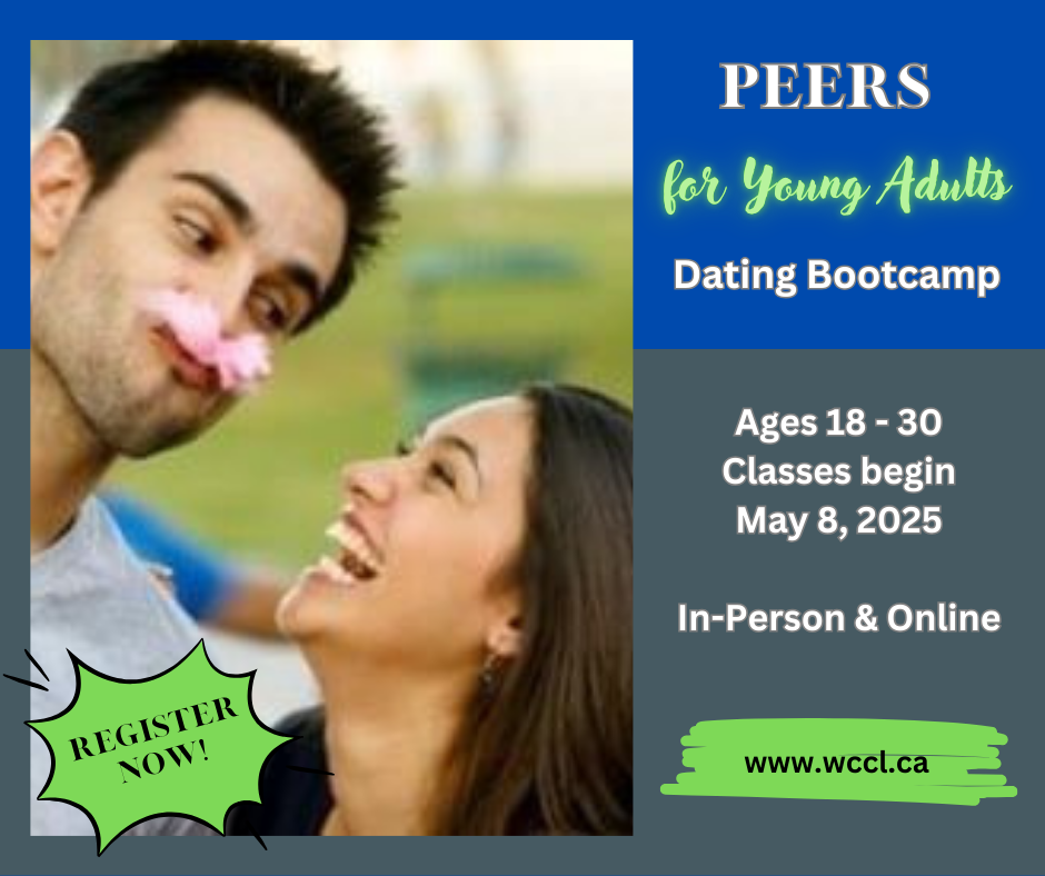 PEERS for Young Adults Dating Bootcamp (In-Person) ages 18-30 - 6-Week Program