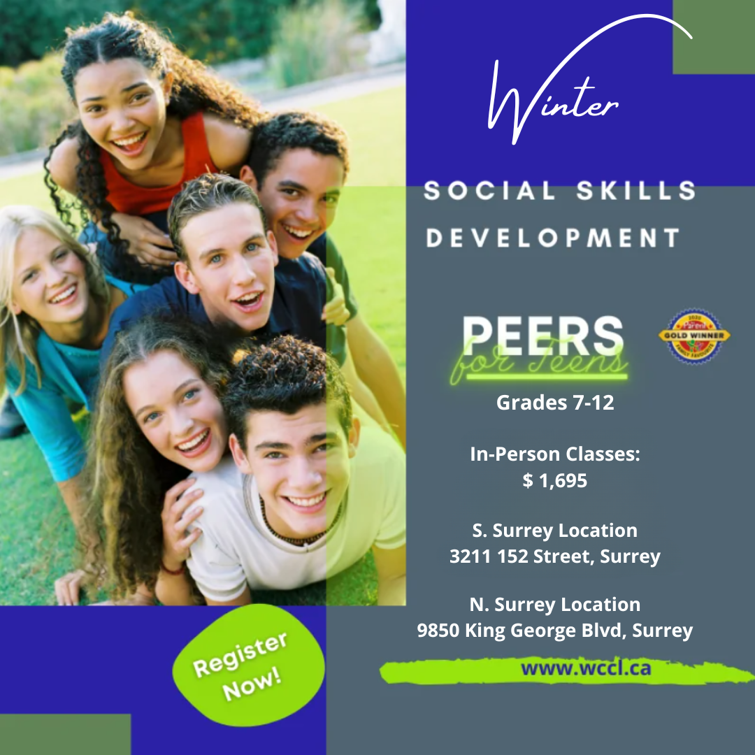 PEERS for Teens Winter (In-Person) Programs