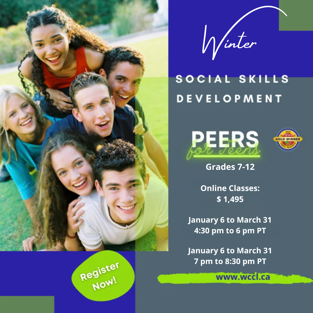 PEERS for Teens Winter (Online) Programs