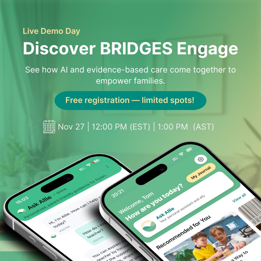 Supporting Families: BRIDGES Engage Live Demo Day