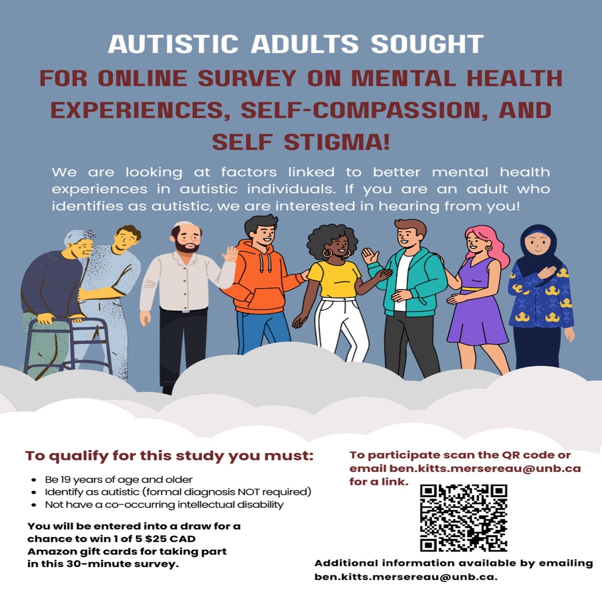 Autistic Adults Sought for Online Survey on Mental Health Experiences, Self-Compassion, and Self-Stigma