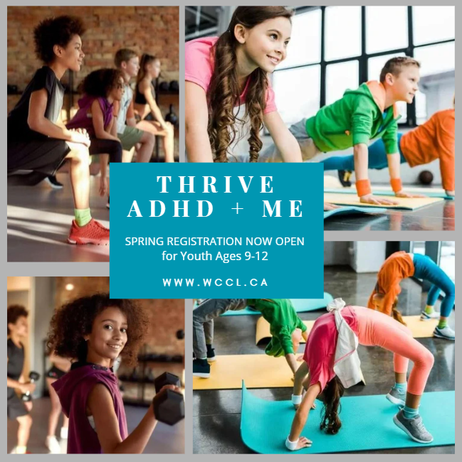 THRIVE ADHD + ME (Ages 9-12) Spring Class