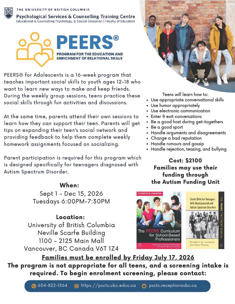 PEERS for Adolescents