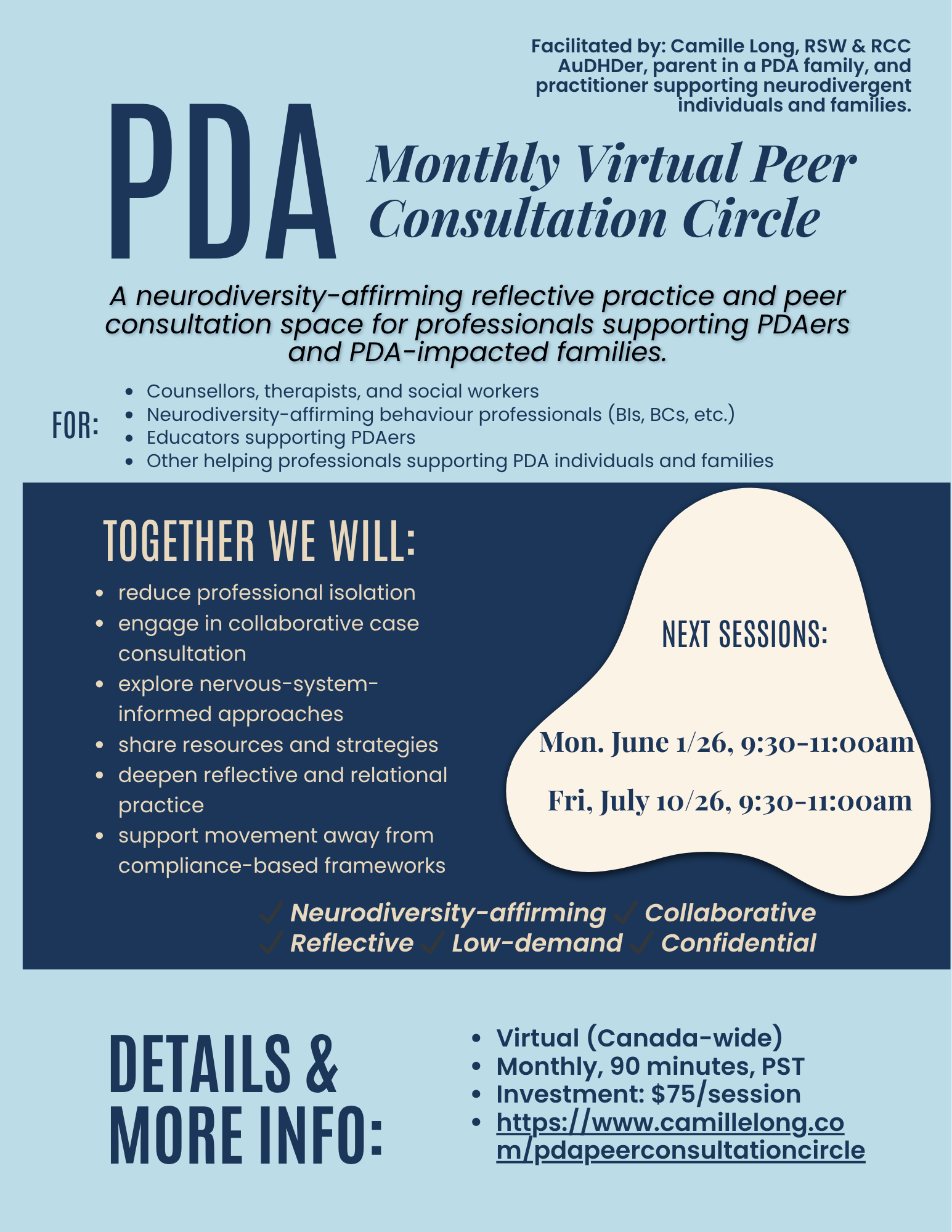 PDA Peer Consultation Circle