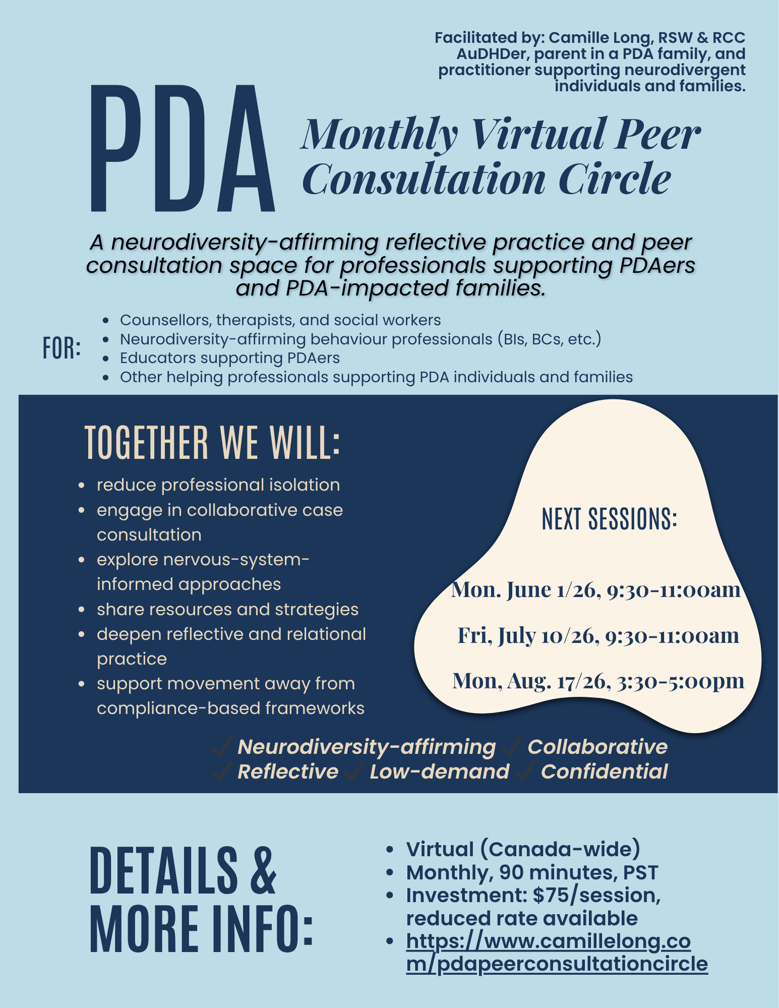 PDA Peer Consultation Circle